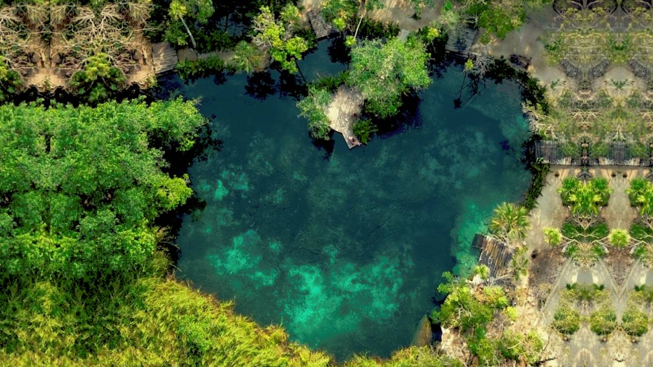 Cenote corazón
