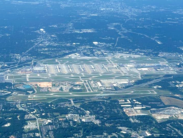 ATL Atlanta International Airport Terminals Layout