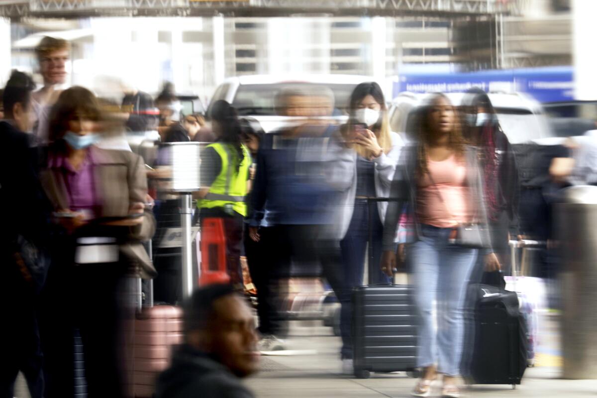 LAX Passenger traffic