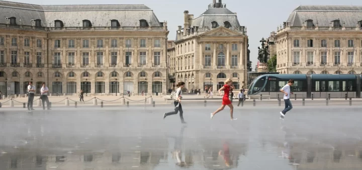 Place de la Bourse in Bordeaux