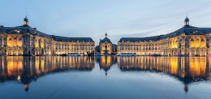 Place de la Bourse in Bordeaux
