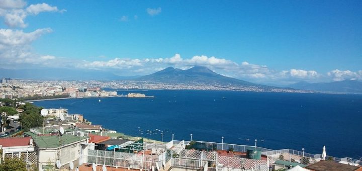 Walk Along the Lungomare in Naples, Italy