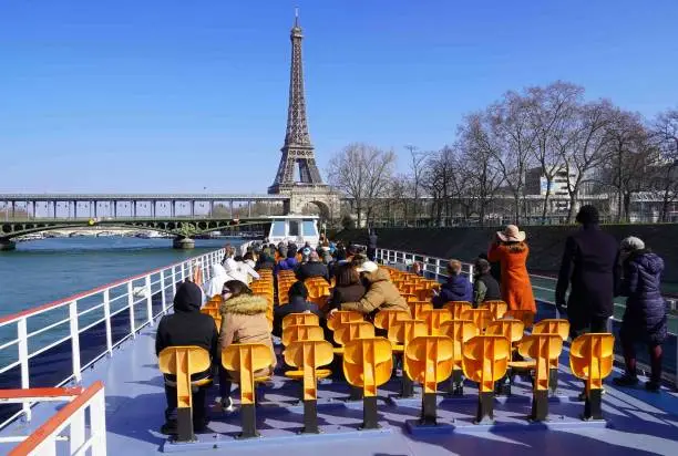 Bateaux-Mouches is one of the most iconic nighttime experiences in Paris. These famous riverboats offer scenic cruises along the Seine.