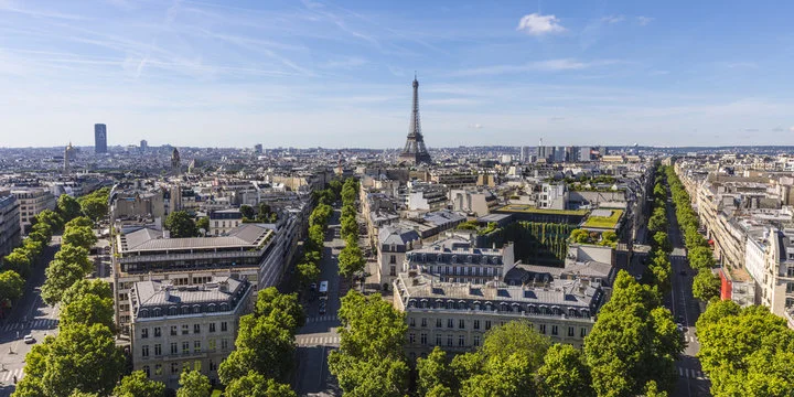Cityscape of Paris, France Cityscape of Paris, France