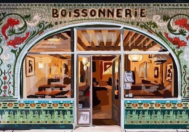 La Boissonnerie is a charming wine bar and restaurant located in the heart of Paris. Known for its cozy, rustic atmosphere, it offers a carefully curated selection of French wines paired with seasonal, locally sourced dishes.