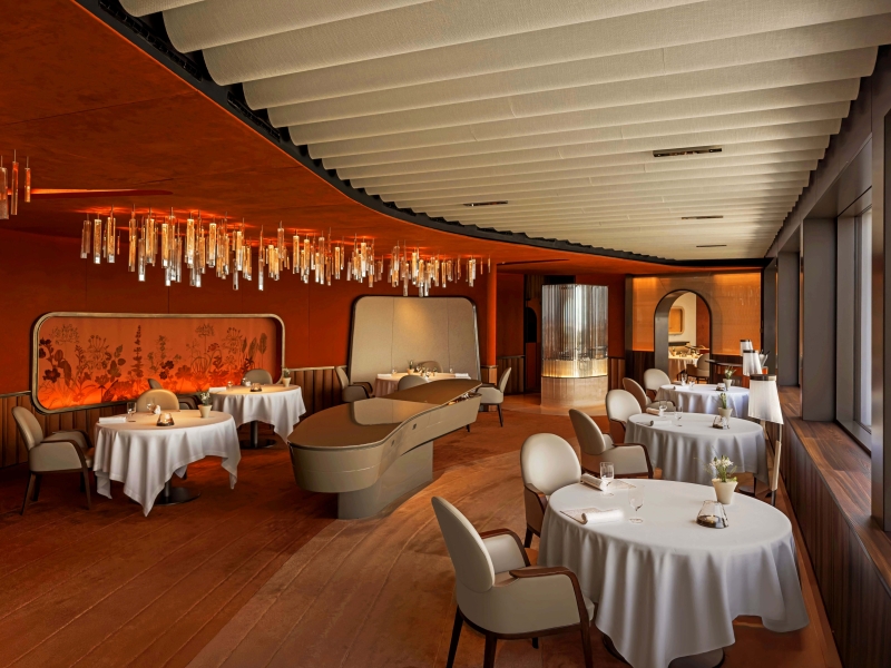 La Pergola restaurant in Rome