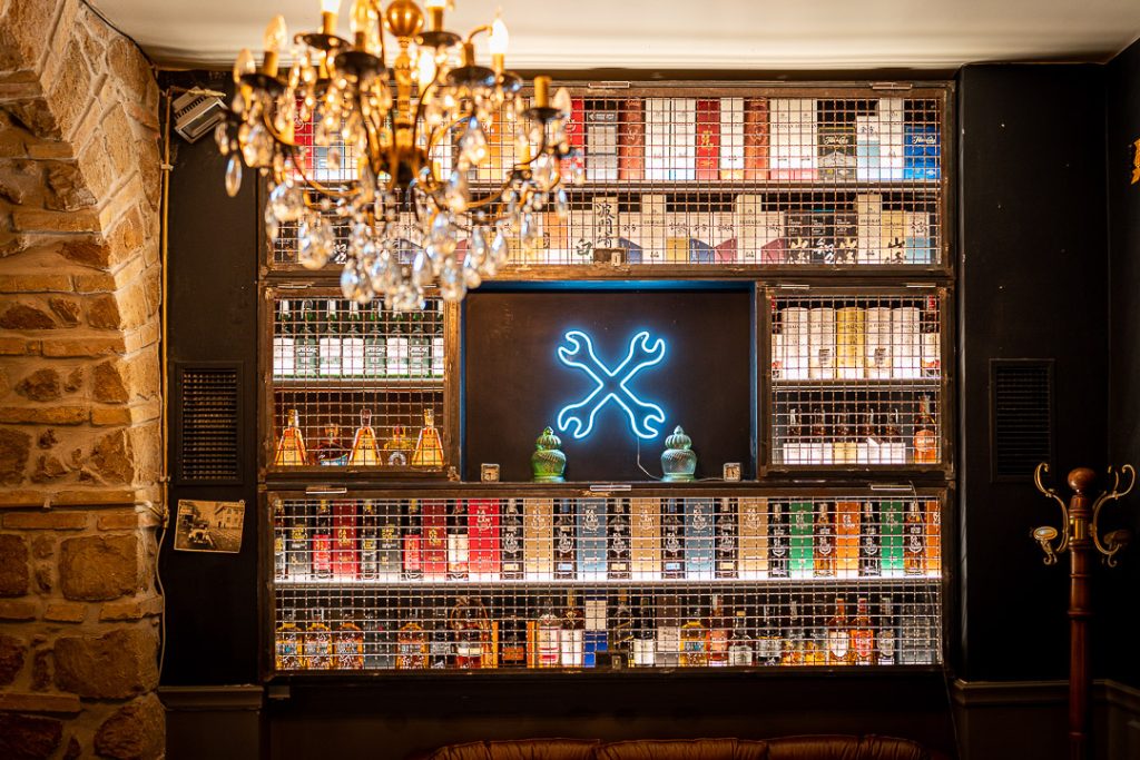 The Race Club speakeasy bar in Rome