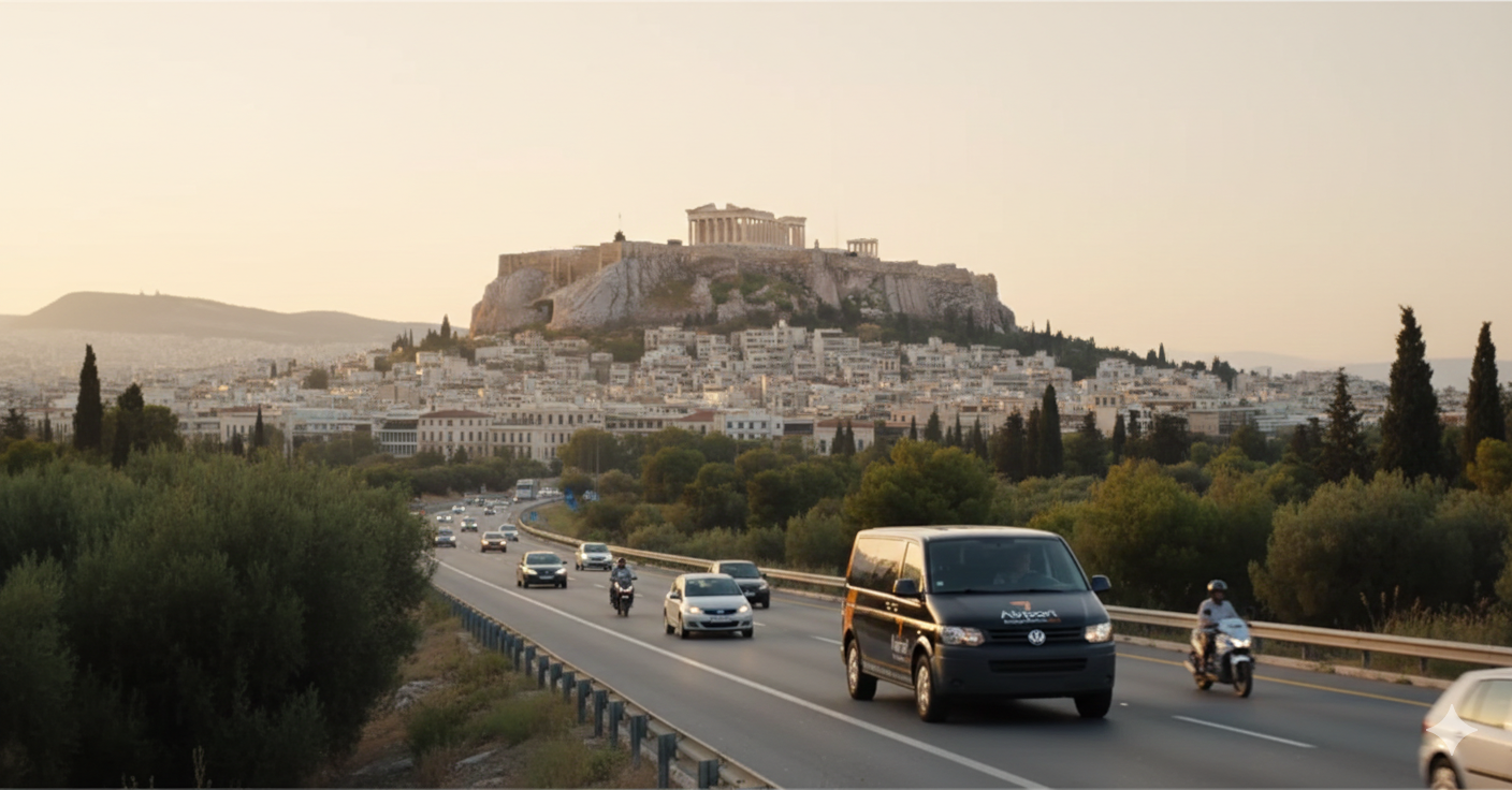 Booking Atenas Airport Transportation in advanced