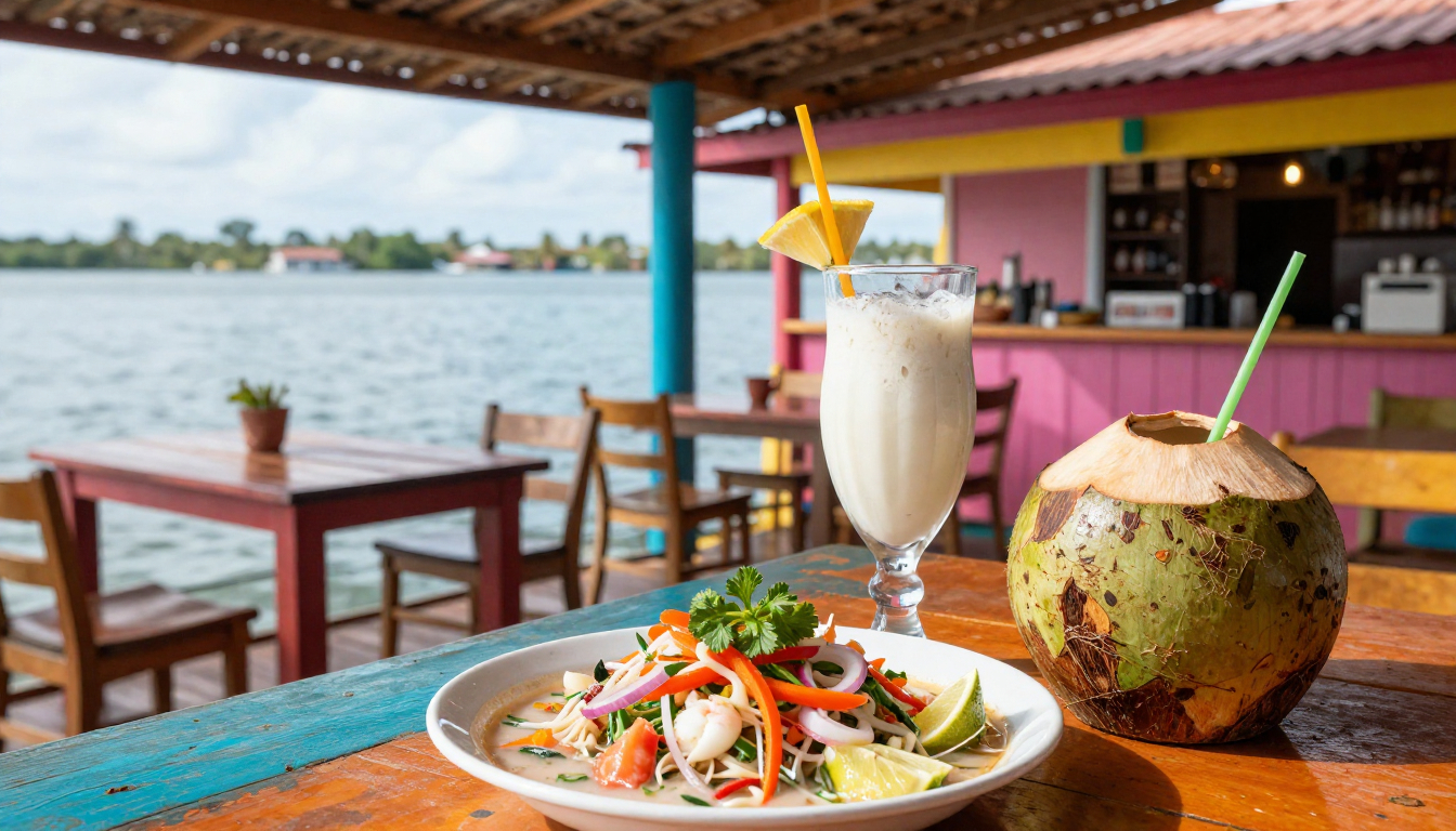 A foodies guide to Bacalar: Best restaurants and local eats.