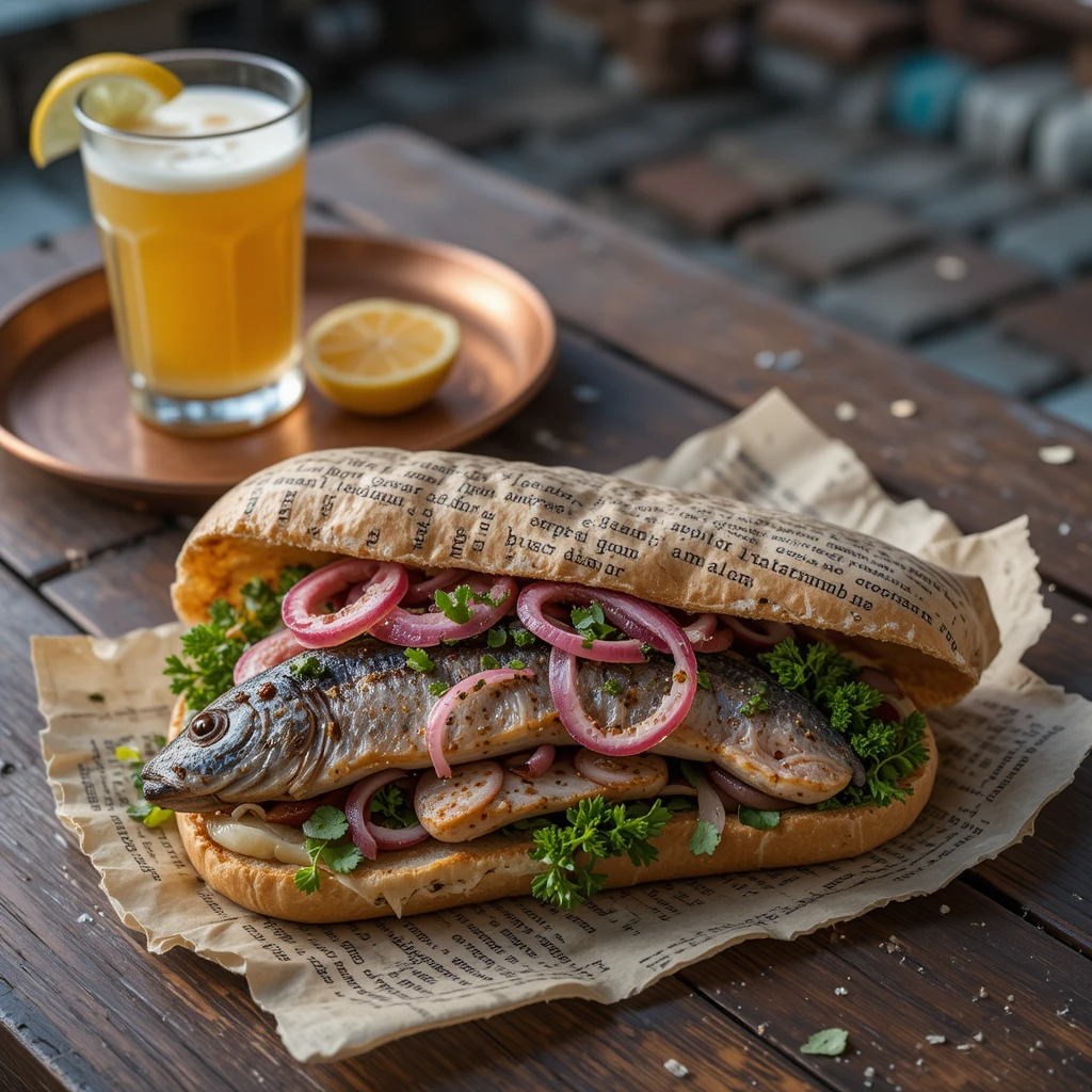 Balık Ekmek (fish sandwich)