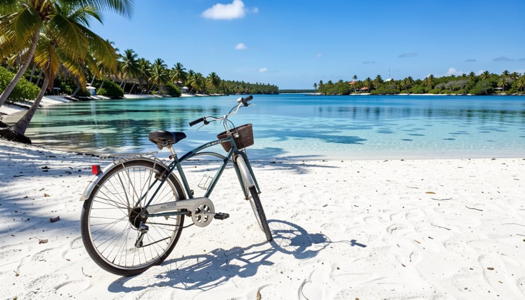 Bicycle: It’s the queen of Bacalar.