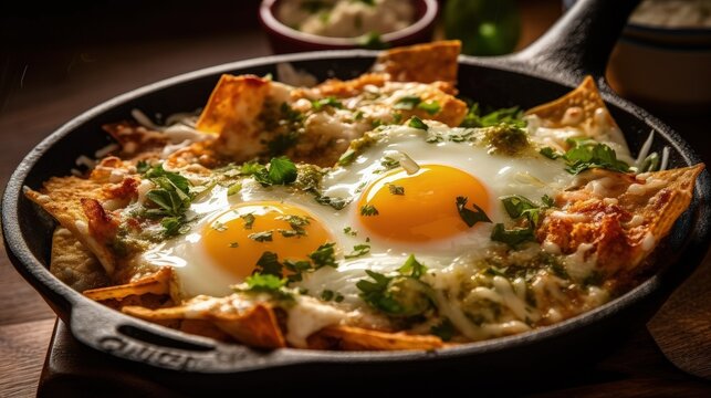 Chilaquiles with habanero