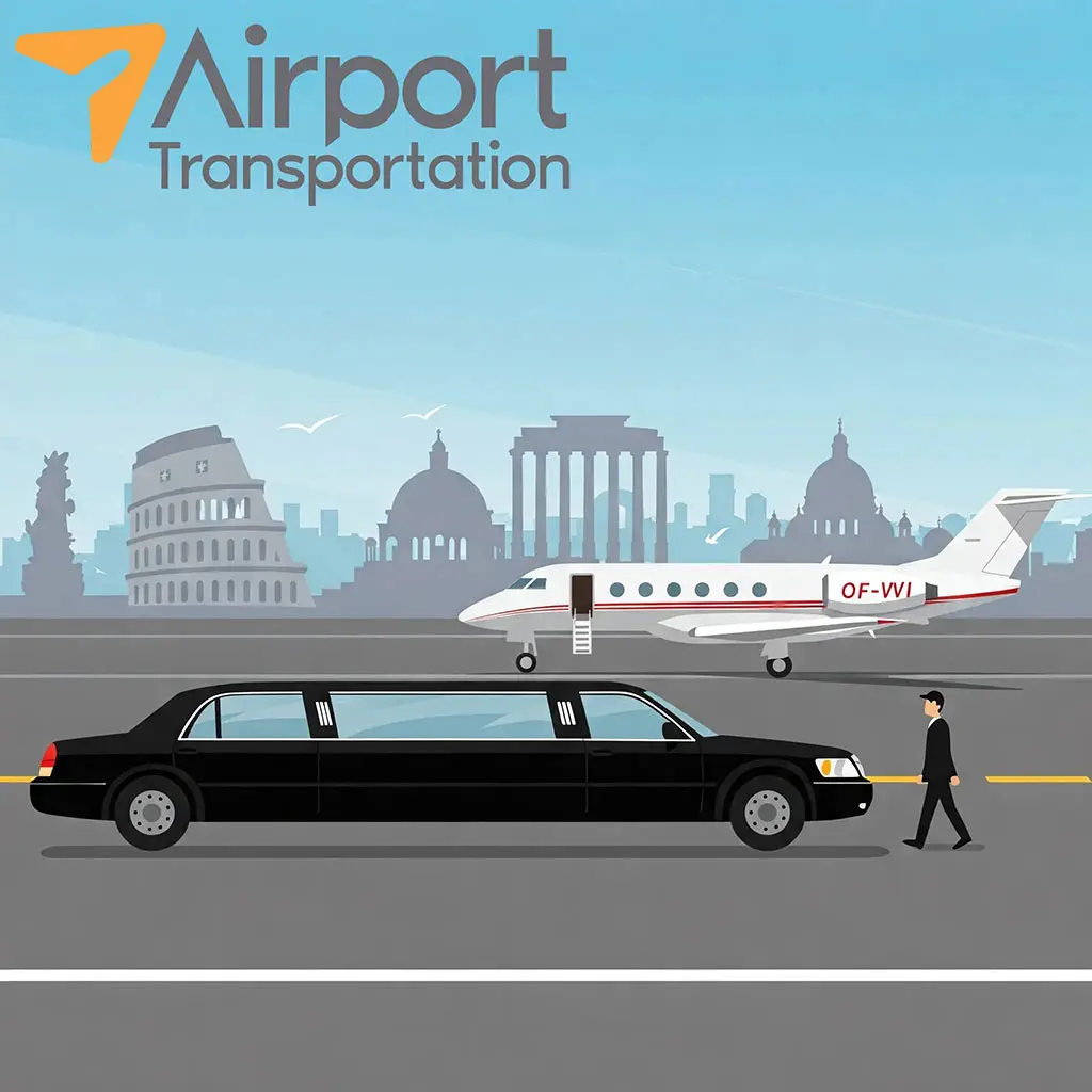 Rome–Fiumicino Airport Transportation Banner