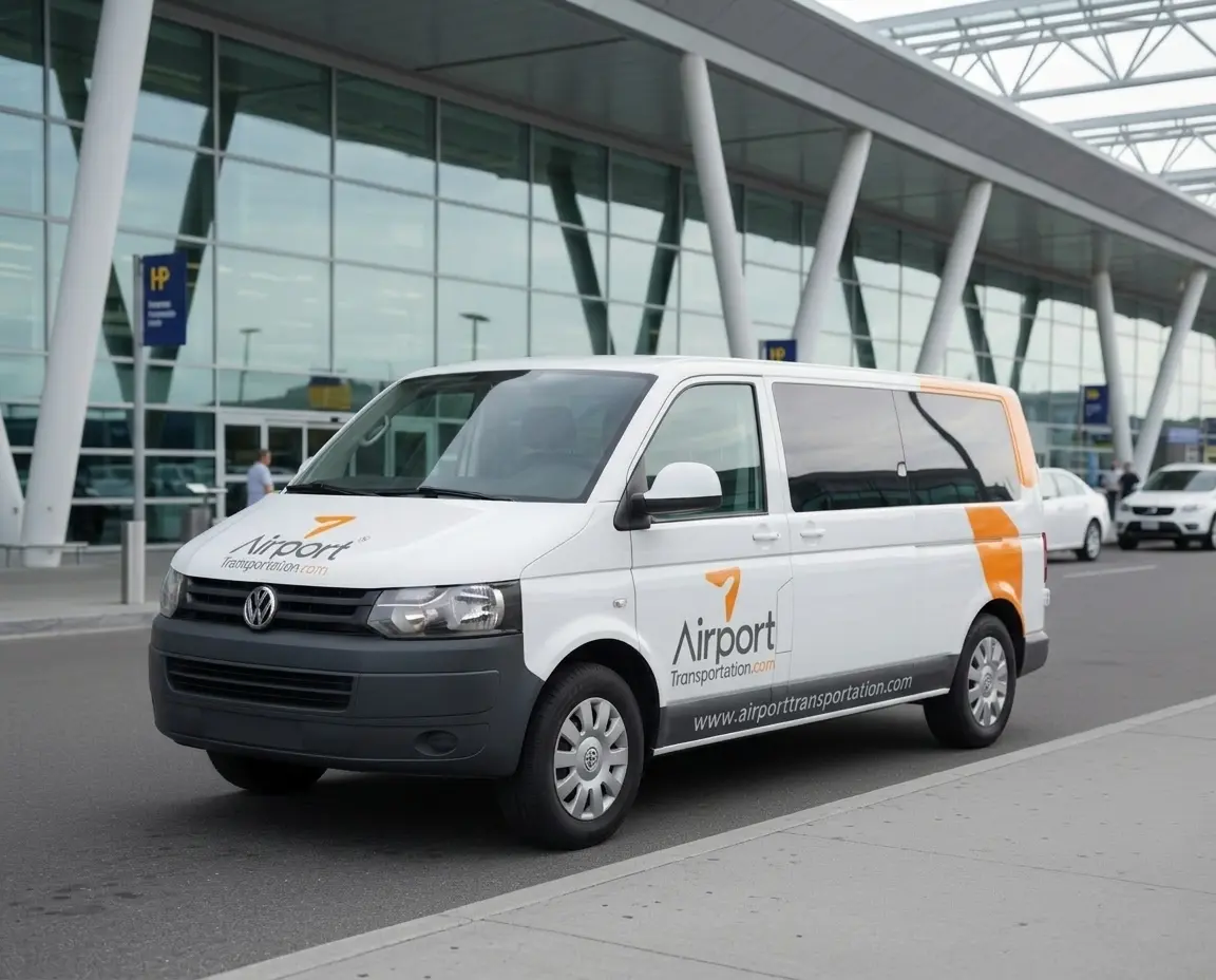 Airport Transportation vehicle at the airport