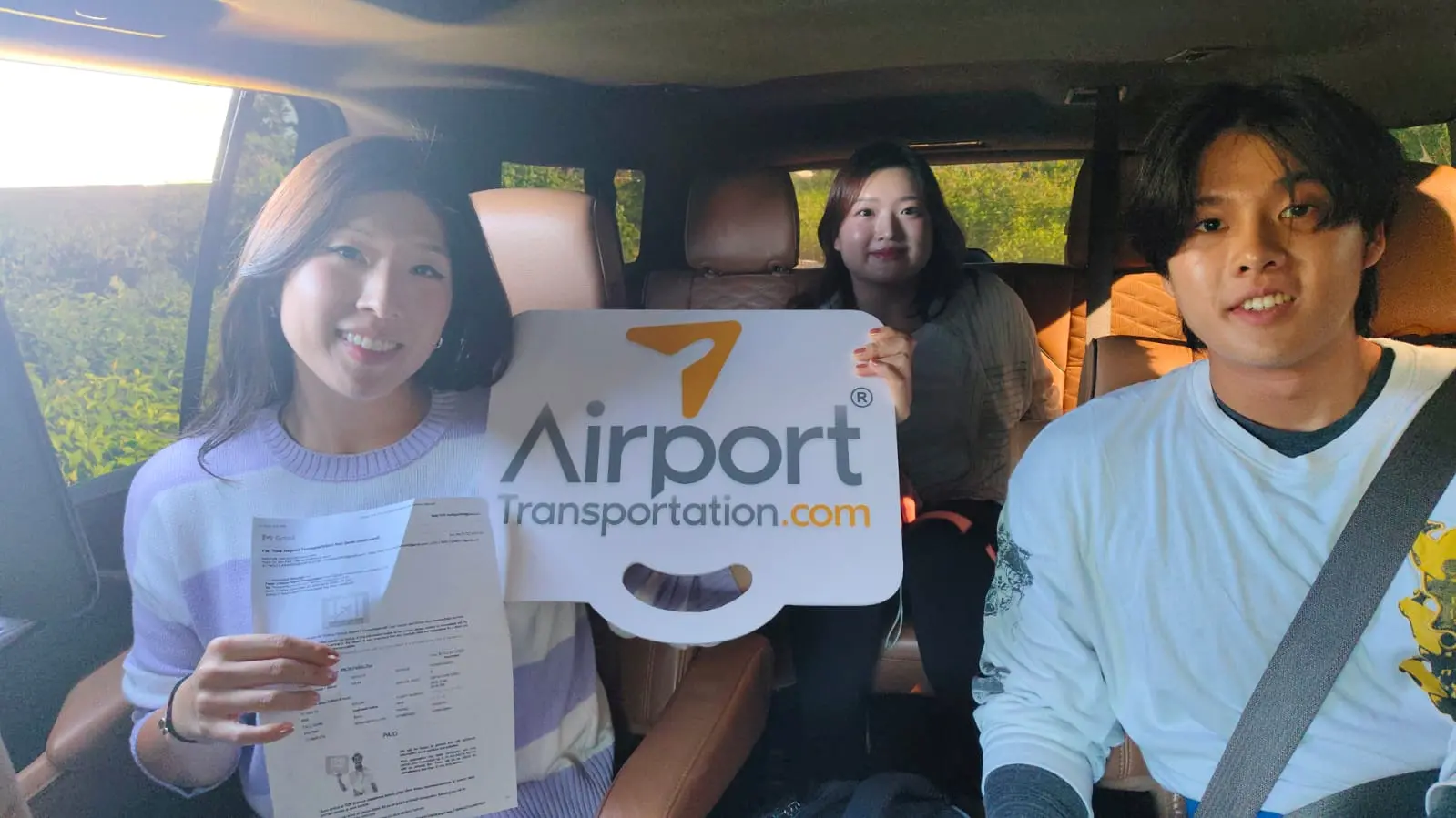James H., an Airport Transportation customer