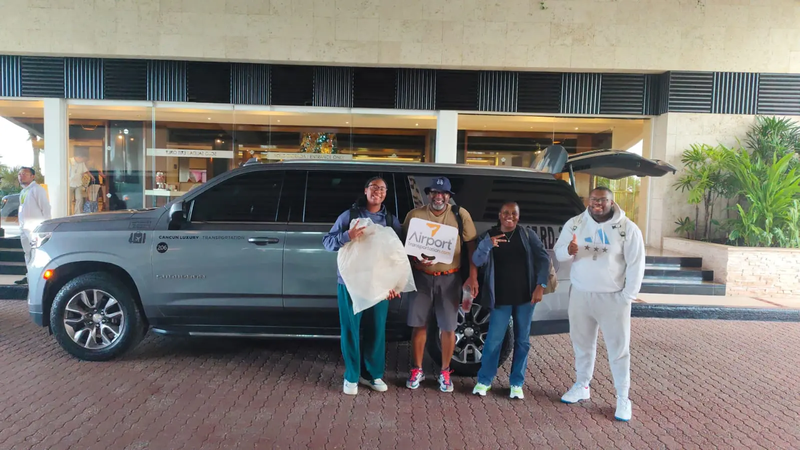 María G., an Airport Transportation customer